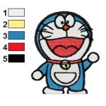 Doraemon 01 Embroidery Design